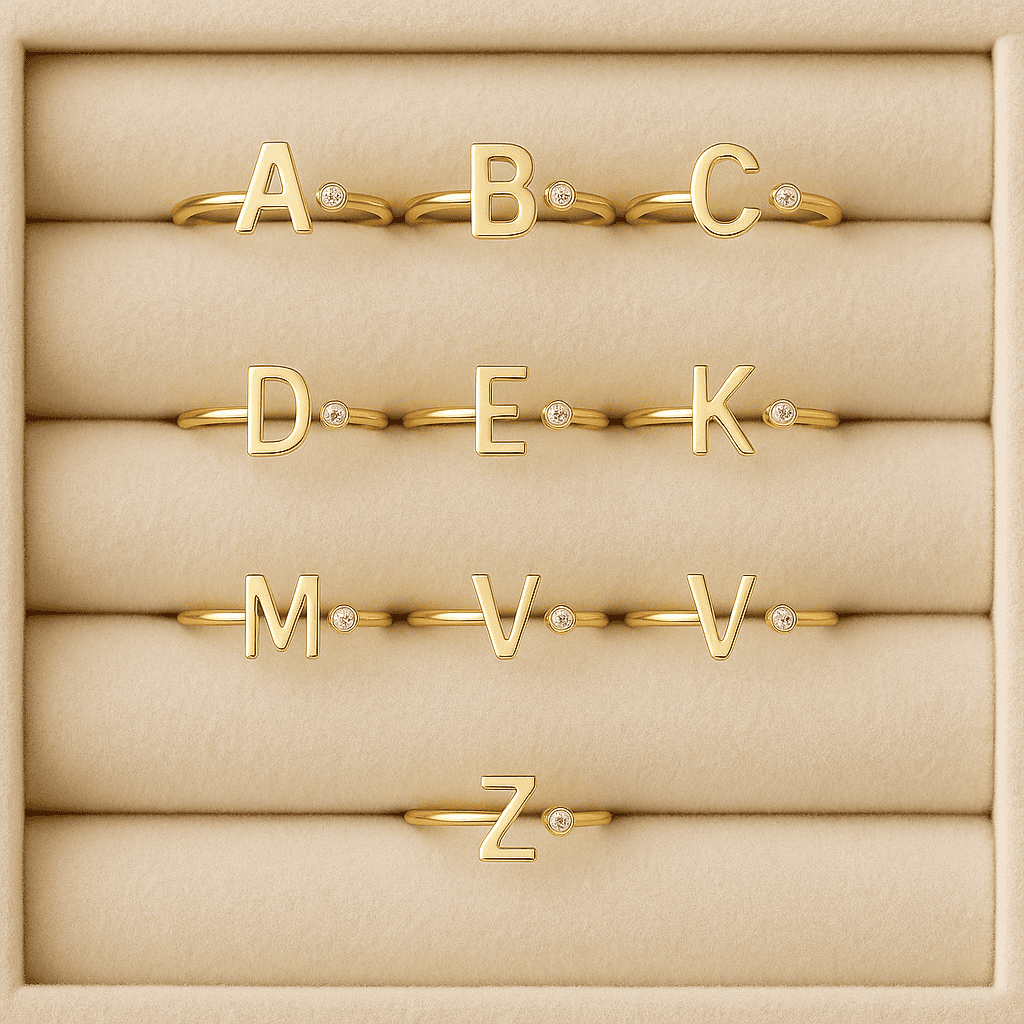 Initial Bezel Ring