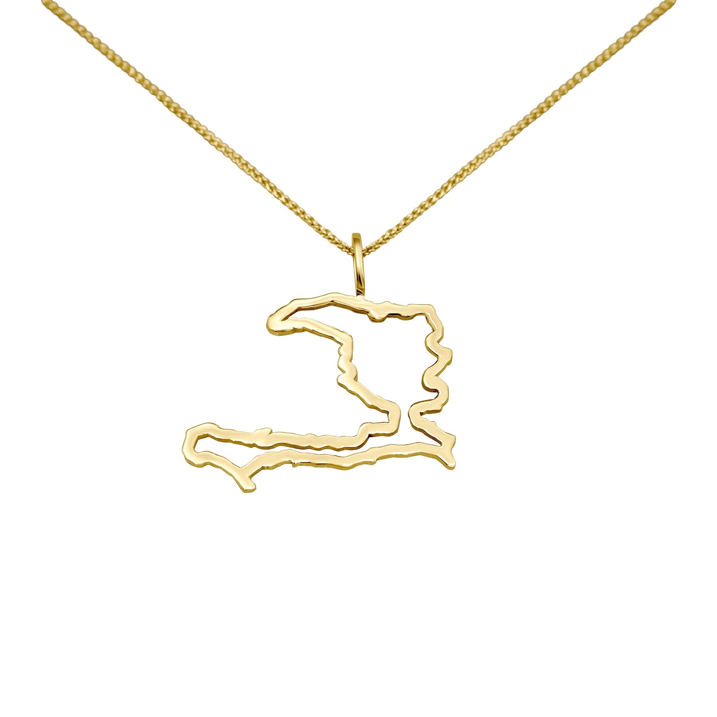 D'Ayiti Map Pendent