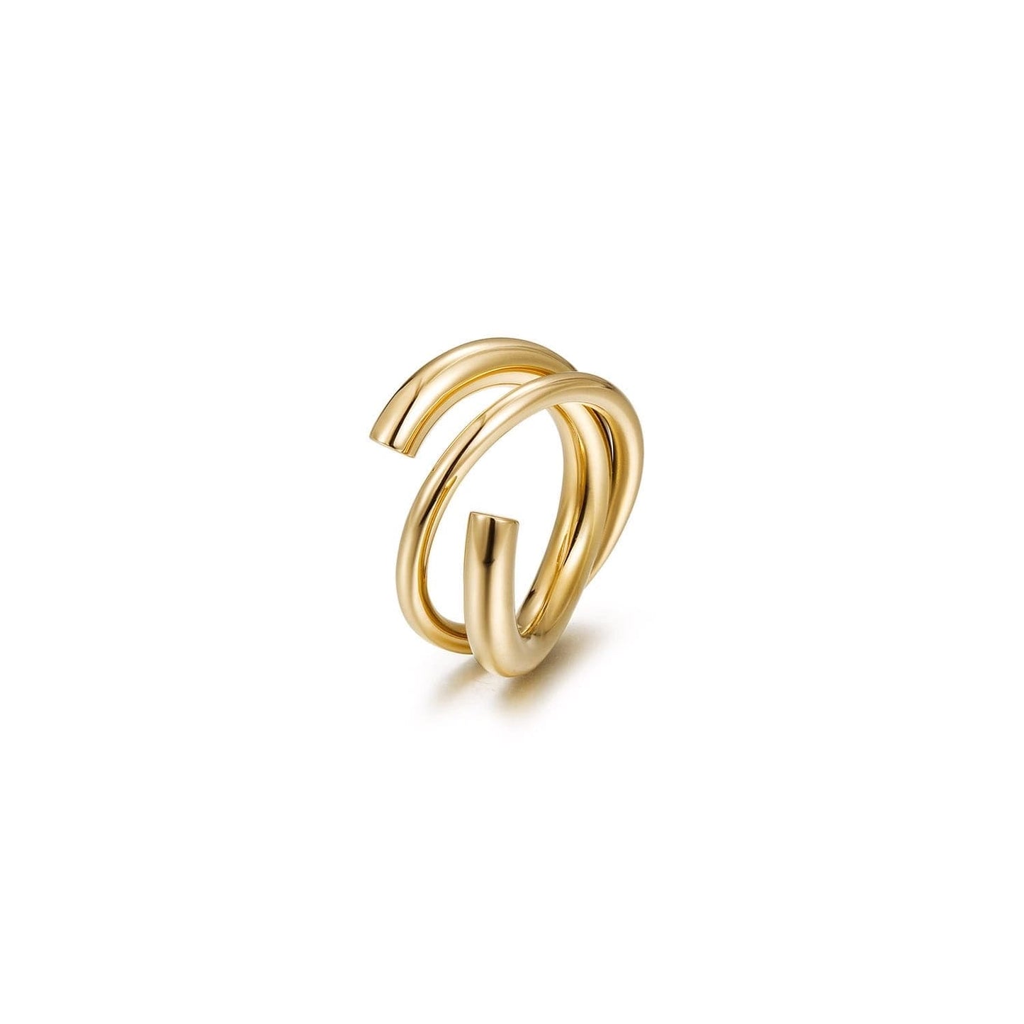 Bold Spiral Ring