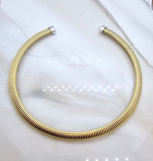 Tubogas Collar Necklace