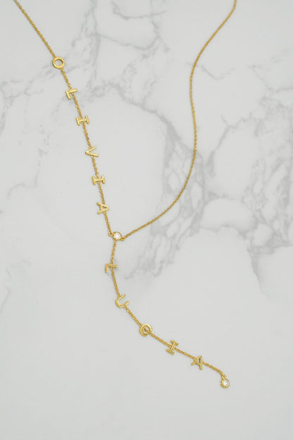 Signature Drop Lariat