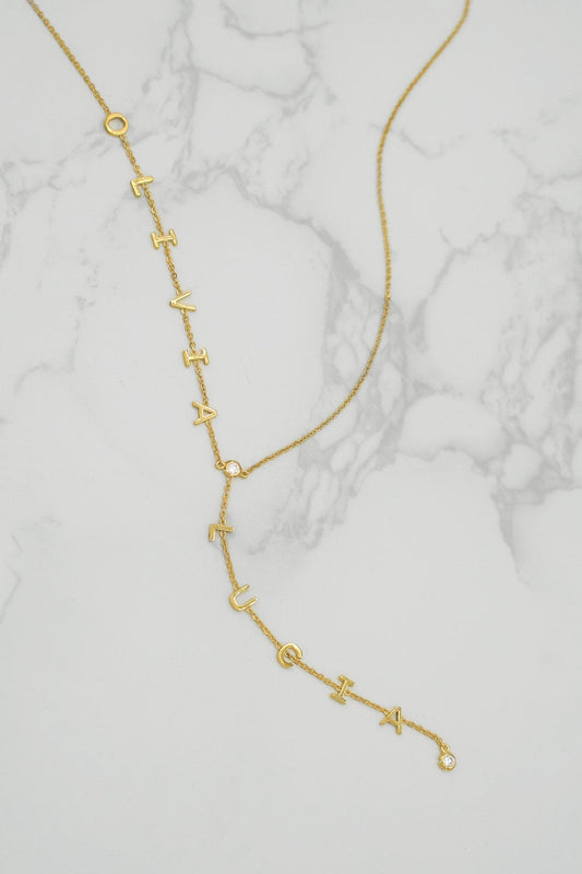Signature Drop Lariat