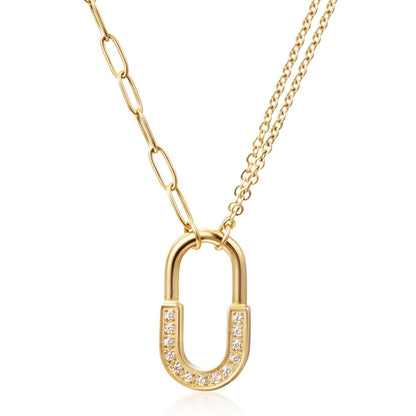 Luxe Lock Necklace