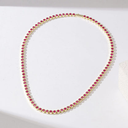 Bezzel Tennis Necklace