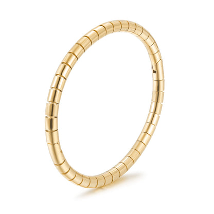 Sleek Coil Bangle