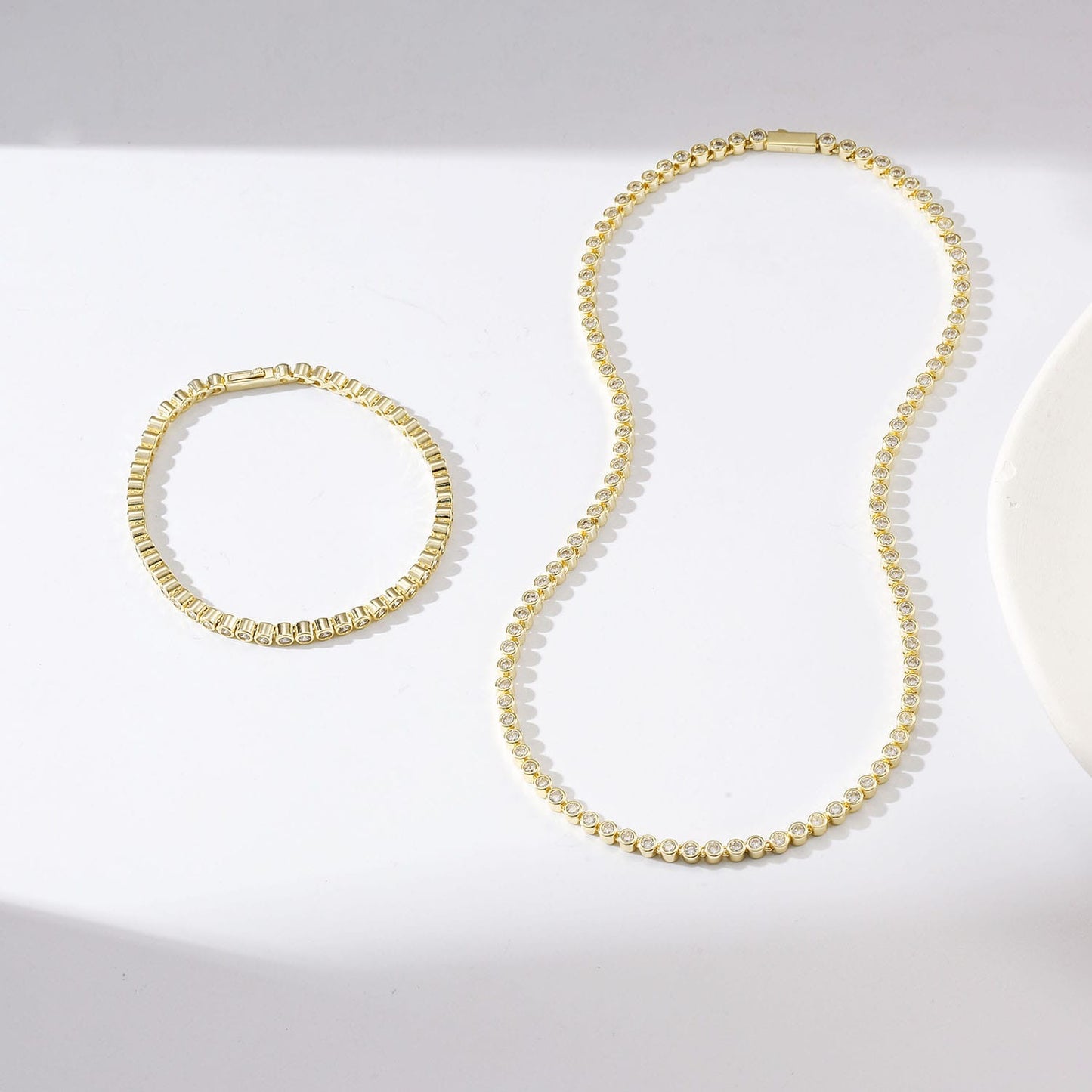 Bezzel Tennis Necklace