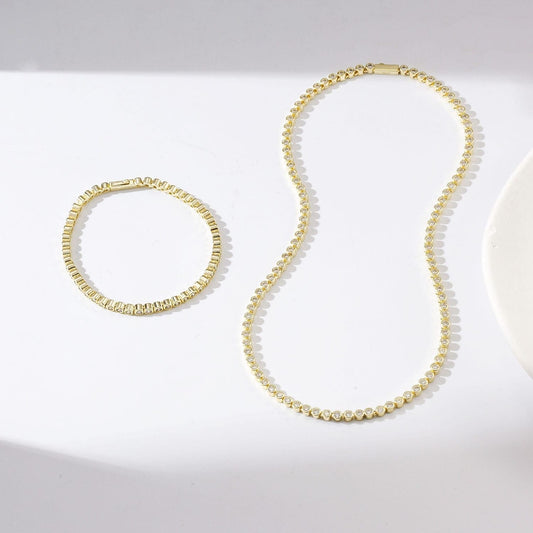 Bezzel Tennis Necklace