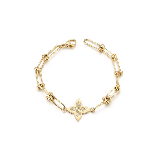 Flora Pavé Bracelet