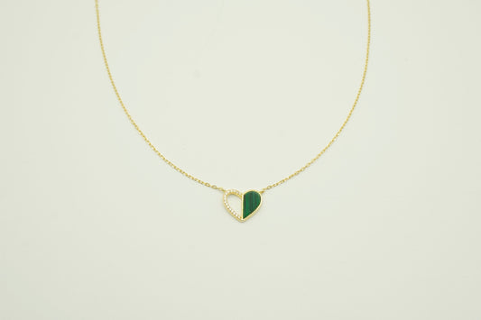 Malachite Heart