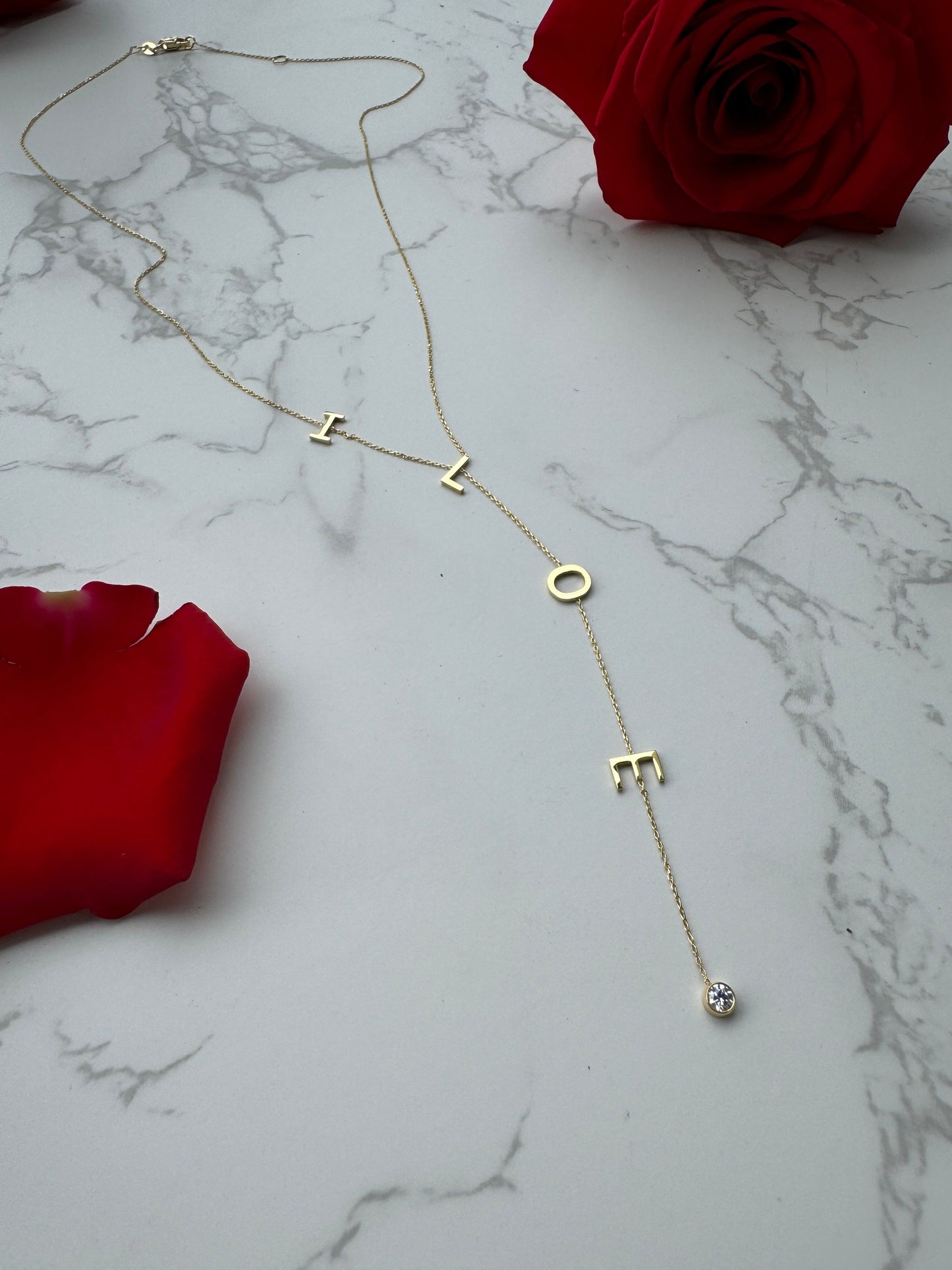 Signature Drop Lariat