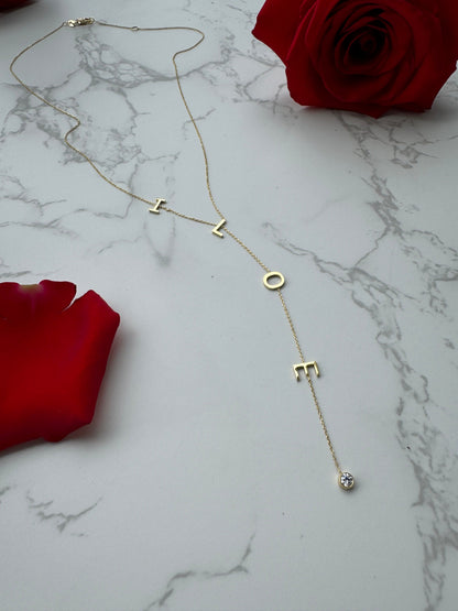 Signature Drop Lariat
