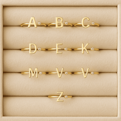 Initial Bezel Ring￼