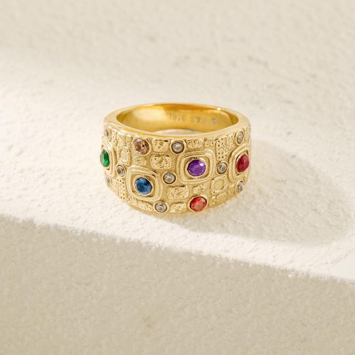 Golden Embrace Ring