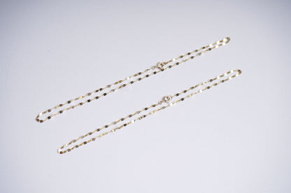 14k Dapped Anklet