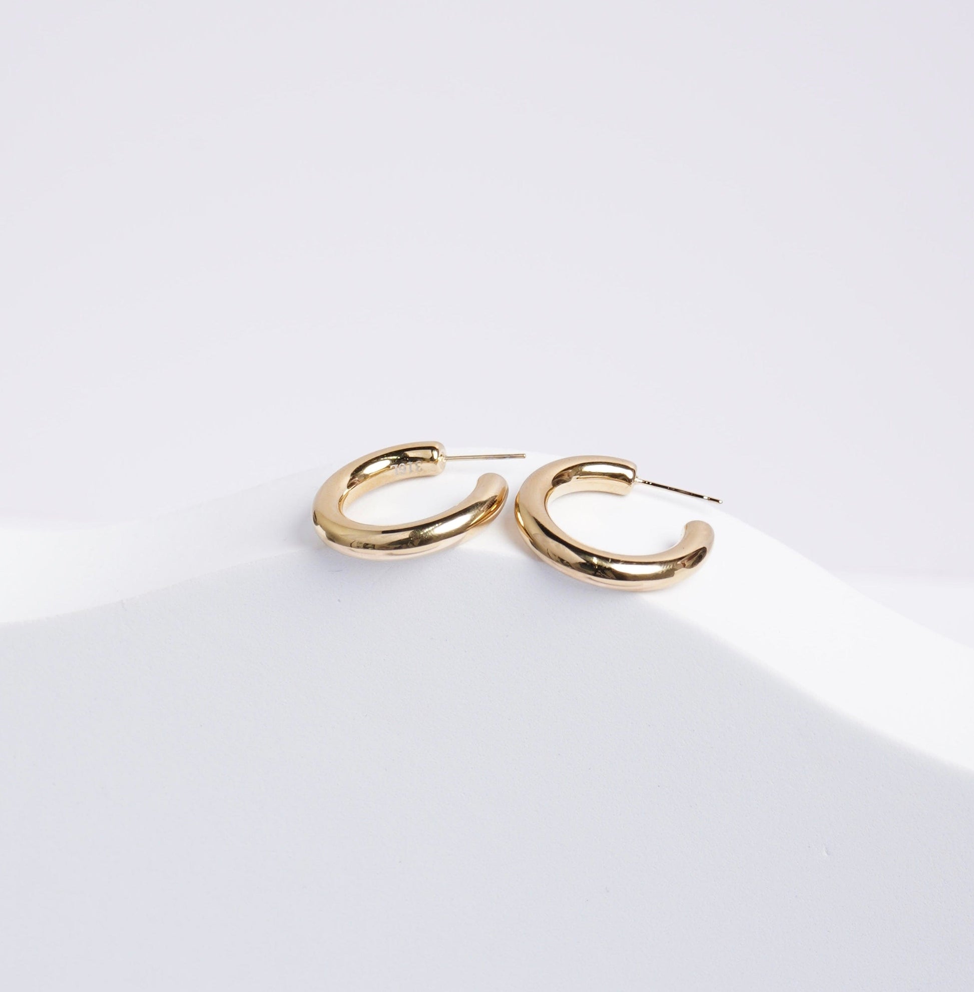 Golden hoops Earrings essence by Erika Suzie