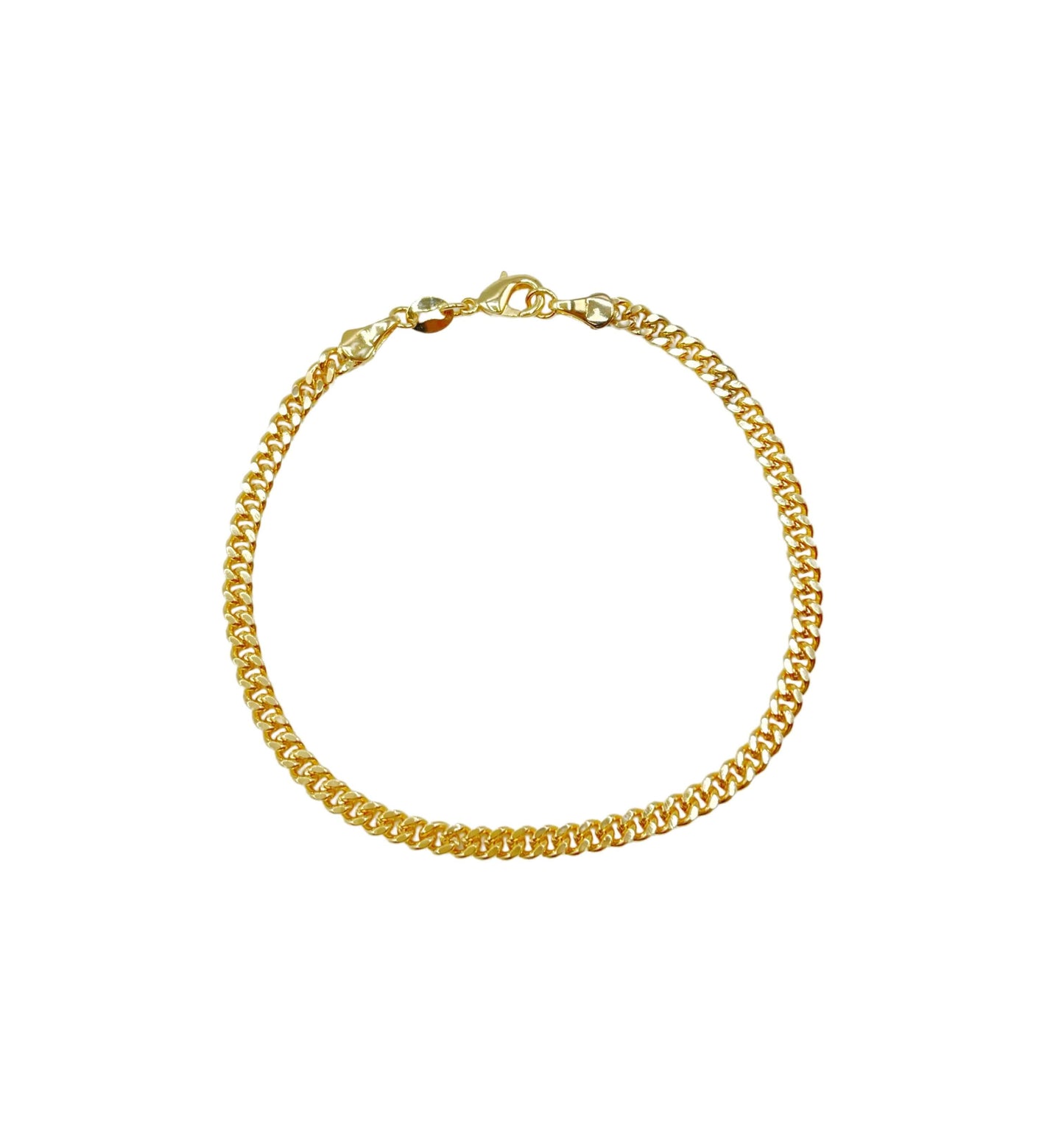 Cuban link anklet